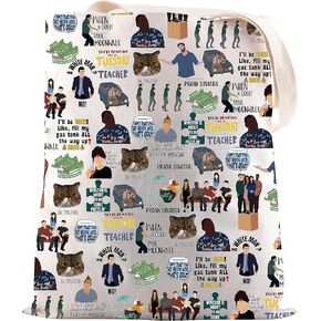 JNIAP TV Show Inspired Gift New and Girl TV Series Fans Tote Bag Moonwalk Gift