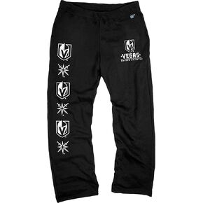 Blue 84 Men's NHL Officially Licensed Sweatpants Black