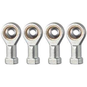 Pre-Lubricated Ball Bearing 4pcs Female Right Hand Anti-Corrosion Self Lubricating Rod End Bearing Spherical Rod End Bearings Machinery
