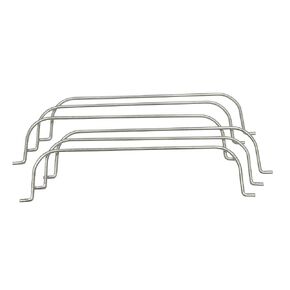 Rubbermaid Commercial Products Triple Waste Bag Holders, Housekeeping Cart Accessories, Black, Compatible with Rubbermaid Housekeeping Carts