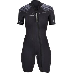 Henderson Women's 3mm Thermoprene Pro Front Zip Shorty Wetsuit