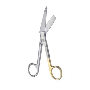 Lister Bandage Scissors Nursing Scissors for Nurses Medical Scissors Surgical Scissors for Medical Care Stainless Steel 5.5" with Super Cut Serrated Blade