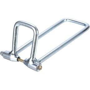 PATIKIL Hook Safety Latch Kit 2 Inch 50mm, Metal Hoist Hook Hitch Replacement for 2 Ton Lifting Rigging Crane Hook, Silver