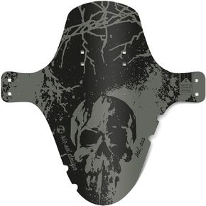 Riesel Design - Front Big Bike Fender for Face and Suspension Fork Protection - Secure Fit, for Enduro, Trail, All Mountain, Cross Country, Freeride, Downhill or E-MTB - KOL:OSS