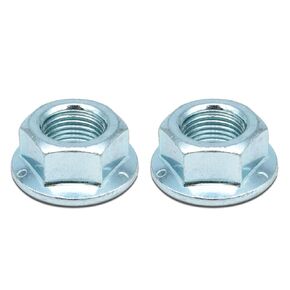 New Flange Spindle Blade Pulley Nut Rplacement for Cub Cadet MTD Toro 712-0417 912-0417 712-0417A 112-0330 912-0417A（ 2 Pack ）