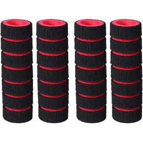 INOOMP 2 Pair Accessories Racing Red for Slip Hand Grip Bar Non-Slip Cruiser Bike Motorcycle Mountain Supplies Bicycle Scooter Grips Beach BMX Handle Sponge Cover Handlebar Non