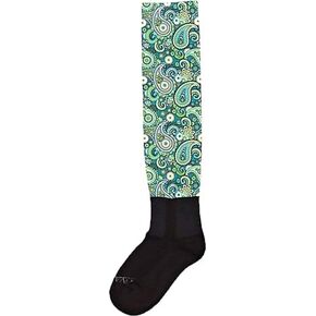 Ovation Ladies PerformerZ Sock Green Paisley