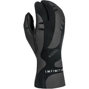 XCEL Infiniti 3 Finger Lobster Claw Glove 5mm - Black | Medium