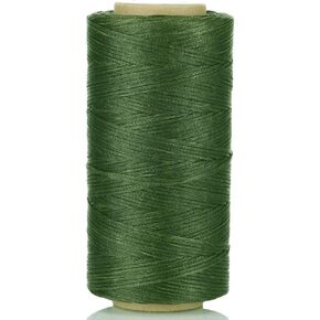 Selric [32 Colors Available] 150D 0.8mm 284Yards Flat Waxed Thread Hand Stitching Cord Leather Craft Tool Leather Stitching Sewing (Royal Blue) in Saudi Arabia