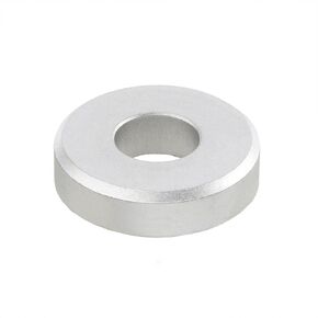 J.W. Winco 6341-NI-4-10-A-MT GN6341-NI Washer with Cylindrical Bore, 4 mm Bore, 10 mm OD, 2.5 mm Thickness, Stainless Steel
