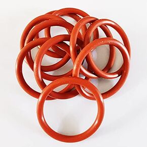 10pcs Vacuum Tube Dampers Silicone O-Ring for 12AX7/12AU7/ECC88/JAN5670/6DJ8 AMP Tube