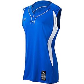 Mizuno Women's Sleeveless Elite 2-Button Game Jersey