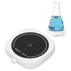 Mini Magnetic Stirrer USB Interface Magnetic Stirrer 1000ml Stirring Capacity 600-4000 RPM Magnetic Liquid Stirrer with Stir Head, Using for Homemade Beer, Milk Red Wine Laboratory
