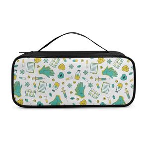 Cow Stethoscope Case Lightweight Protective Stethoscope Casewith Mesh Pockets Shockproof Hard Organizer Storage Bag for Nurse Essentials for Work