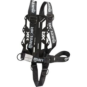 Mares XR Line Heavy Light Complete Mount System with 3mm Stainless Steel Backplate for Underwater Scuba Diving