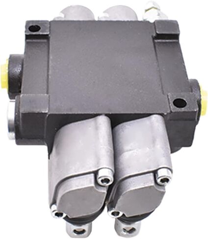 صمام التحكم الاتجاهي الهيدروليكي أحادي الكتلة 2 بكرة 13 GPM صمام اللودر الهيدروليكي، منافذ SAE، صمام مزدوج التمثيل 3600 رطل لكل بوصة مربعة للجرارات الصغيرة، لوادر الجرارات، فواصل السجل in Kuwait