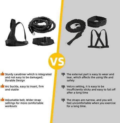 Resistance Explosive Training Rope Force Acceleration Speed Cord Improve Power, Agility, Strength Track and Field Football Basketball Volleyball Multi-Directional Fitness Equipment in Saudi Arabia
