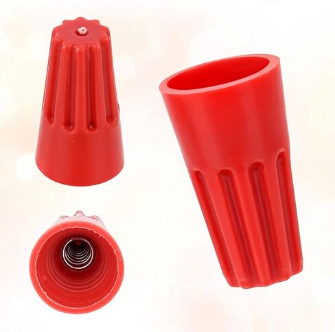 مجموعة متنوعة من 50 قطعة من موصلات صواميل الأسلاك، أغطية أسلاك برتقالية، موصلات أسلاك زنبركية برتقالية، أغطية ملتوية، أغطية أسلاك محمولة للتوصيل السريع in Kuwait