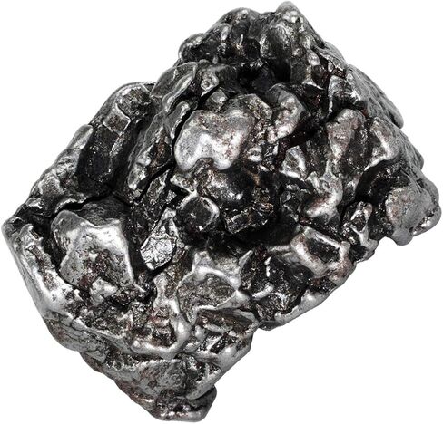 Large Massive 10-330 Grams Meteorite Specimen, Campo Del Cielo Meteorite with Gift Box, Moon Rock Sample, Astronomy Gifts for Space Fans, Great for Science Classrooms, Rocks Collection in Saudi Arabia