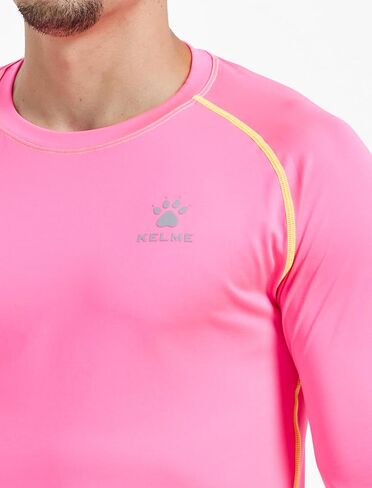 قميص KELME بارد وجاف وضغط ضيق، قميص رجالي طويل الأكمام للجري، قميص داخلي للتزلج على الجليد، اللعب البارد in Kuwait