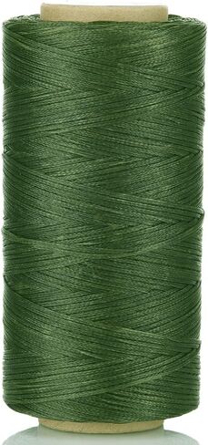 Selric [32 Colors Available] 150D 0.8mm 284Yards Flat Waxed Thread Hand Stitching Cord Leather Craft Tool Leather Stitching Sewing (Royal Blue) in Saudi Arabia