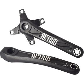 172.5mm bicycle crank, mountain bike crank square crankset aluminum alloy crank for bicycle, mountain bike, road bike