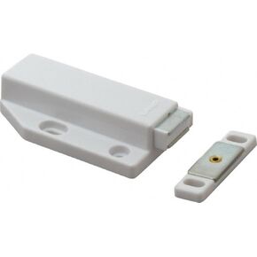 Sugatsune Touch Latch Magnetic for Medium Doors White