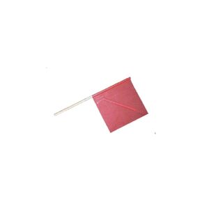 Mutual Industries 14965-24-18 No-Foul Highway Traffic Warning Flag, 18" x 18" x 24" (Pack of 10)