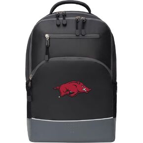 Officially Licensed NCAA Arkansas Razorbacks "Alliance" Backpack, Black, 19"