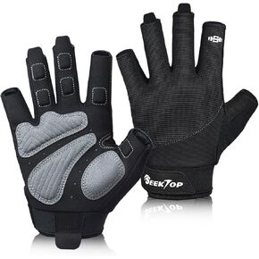 Seektop Workout Gloves for Men and Women, Weight Lifting Gloves with Full Protection, Excellent Grip, Gym Gloves, Breathable Exercise Gloves for Weightlifting, Fitness, Training