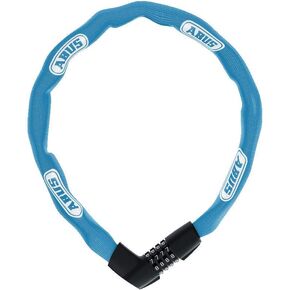 ABUS Chain Lock Tresor 1385, Combination Lock, Made of Hardened Steel, 7 mm Square Chain, ABUS Security Level 7