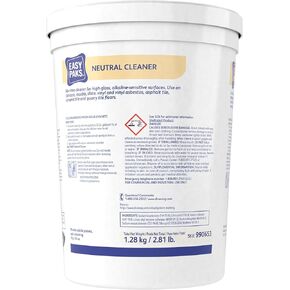 Diversey 990653 Easy Paks Neutral Cleaner, Cleans High Traffic Glossy Floors, Dissolving Pods with Pine Scent, 90-Paks, 1-Tub