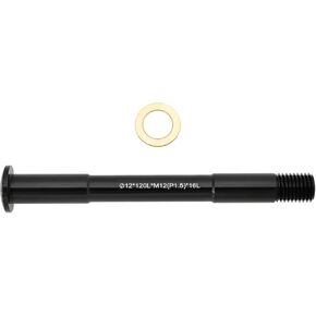 The Lord of the Tools 1Pc M12 Bike Thru Axle Road Bike Front Fork Thru-Axle with Washer for Cross Country Bikes Dirt Bikes Downhill Bikes Free Ride Bikes Gravel Bikes 1.5x12x120mm