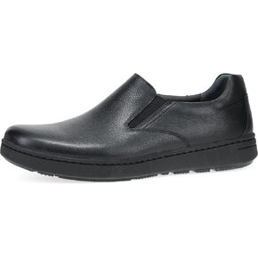 Dansko Thomas Stylish Slip-On Sneaker for Men - Supportive and Stable Footbed for All-Day Comfort - Wipe-Clean Leathers and Slip-Resistant Rubber Outsoles