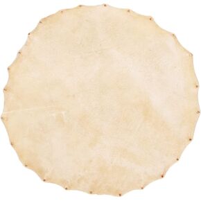 320mm Goatskin Drum Head for Bongo Shaman Drums Shaman Drum Head Goat Skin Drum Head, Goatskin Drum Head for Bongo Shaman Drums, Djembe Replacement Parts and Accessories Doumbeks