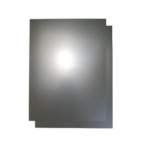 9x12 (2 Pack) 18 Gauge Mild Steel Sheet Cold Rolled DIY, Home, Commercial Use