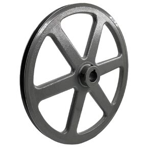 AK124-1 Single Groove Sheaves,12.25" OD 1 inch bore v Belt Pulley,Motor Pulley Cast Iron for A 3L 4L V-Belts,AK124X1 Pulley