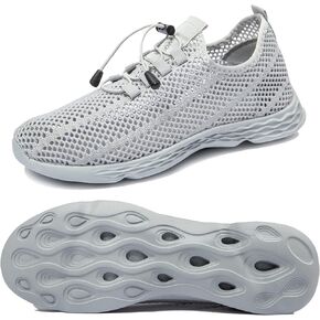 Men's Lightweight Quick Drying Water Shoes Beach Shoes Men for Surf Yoga Swim Water Aerobics