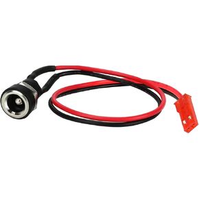 Charging Port Compatible with Gotrax GXL V2 XR Ultra Apex Electric Scooter, Charger Port Replacement for Gotrax Rival Elite Electric Scooter E-Scooter Parts (Coaxial 5.5 mm OD, 2.5 mm ID)