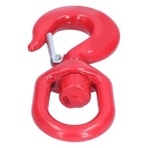 Crane Hook, 28 Tons Breaking Force Large Opening Flexible Rotating Lifting Hooks for Harbor Hoisting for Ship Construction
