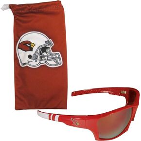 Siskiyou NFL Sports Fan Shop New York Giants Edge Wrap Sunglass and Bag Set, One Size, Team Color