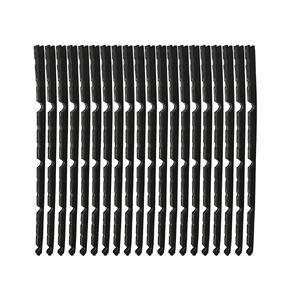 Metal Roofing Panels - 20 Pcs 9" R Panel Foam Closure Strips Fits for Metal Corrugated Roofing Panels, 3 ft Long Outside Roof Closure Strips (20, Outer)