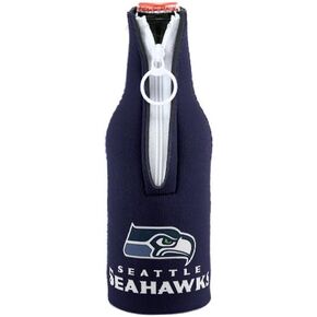 Seattle Seahawks Navy Neoprene Bottle Coolie