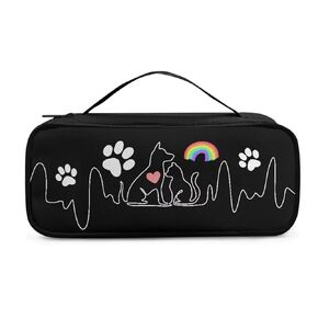 Cute Stethoscope Carrying Case,Cherry Blossoms Axolotl Stethoscope Bag for Nurse,Fits 3M Littmann Classic III,Cardiology IV Diagnostic,MDF Acoustica Stethoscopes and Other Nurse Accessories
