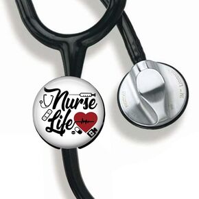 CHNLML Stethoscope Name Tag Nurse Doctor Stethoscope ID Tag Customized Steth ID Tag (Nurse We Can't Fix Stupid)