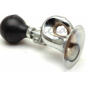 Bike Horn - Cycling Air Horn Hooter Bicycle Bell Bugle Horn Classic Vintage Metal Twist Loudspeaker Siren Hooter for Mountain Road Bike