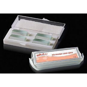 Globe Scientific 1402-20 Cover Glass, 20 x 20mm, #2 Thickness (Case of 10)