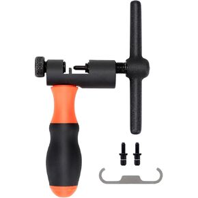 Universal Bike Chain Tool with Chain Hook, Bicycle Chain Repair Tool-Chain Splitter Cutter Breaker, 1-12 Speed Chain Remove and Install