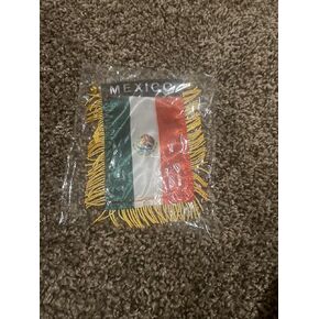 Mexico Car Window Flag
