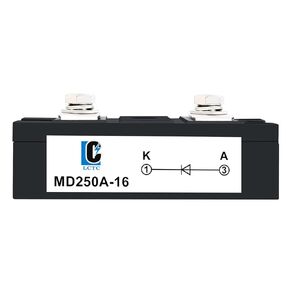 Solar Diode Anti-Reverse One Way Diode MD 250A (200A)-16 Voltage Range:AC < 400VAC;DC 3-1000V;for Charging;Commonly Used in photovoltaics, Solar Energy,Solar Cell and Solar Panels 12V 24V 120V